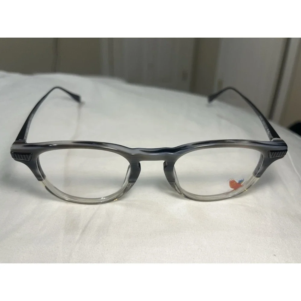 NEW MAUI JIM MJO 2610 14F HORN GRAY CLEAR AUTHENTIC EYEGLASSES RX 48-22-143 MM